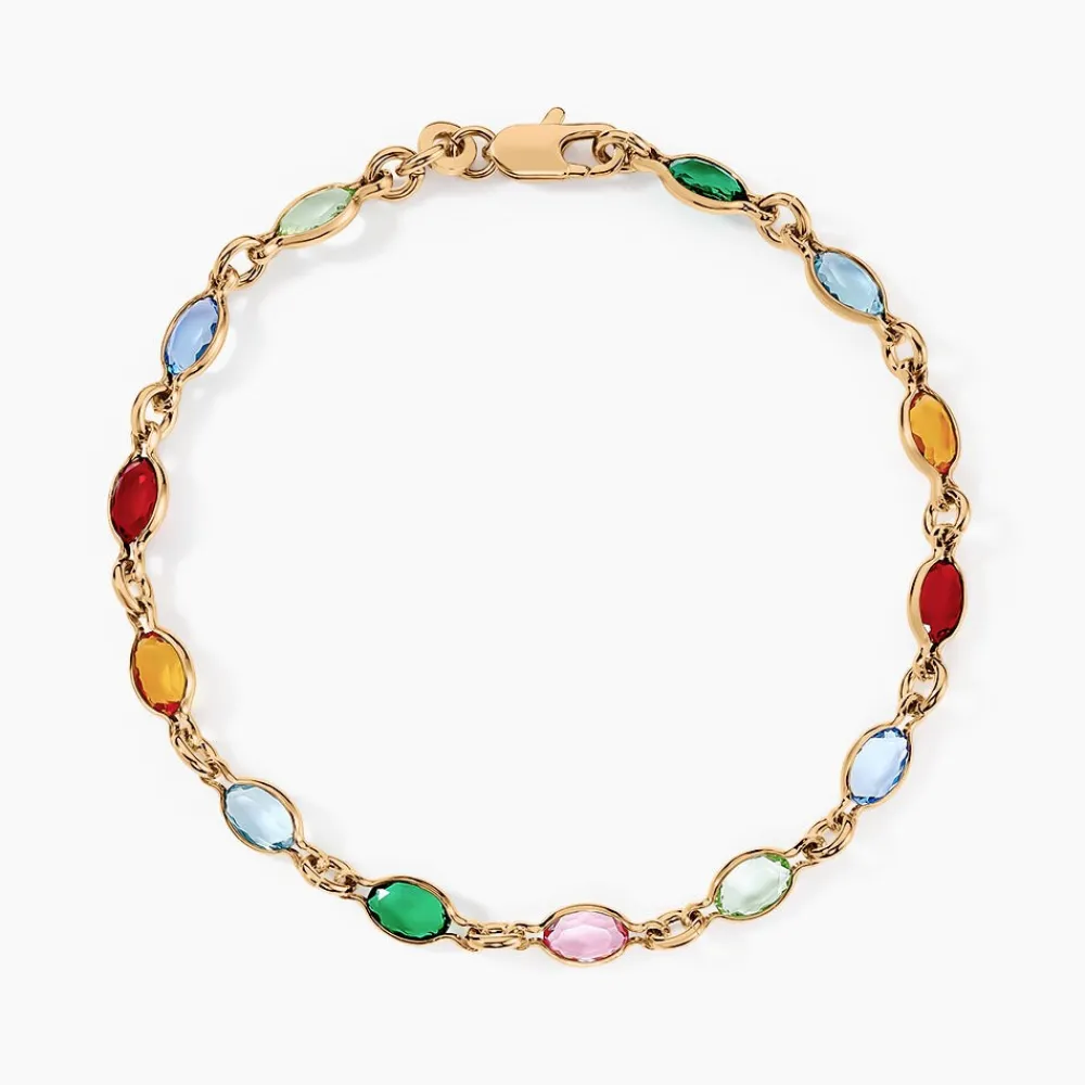 Bracelet Ilvaae Plaqué Or Jaune Pierre De Synthese|Marc Orian Clearance