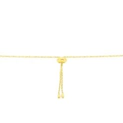 Bracelet Infino Or Jaune Diamant