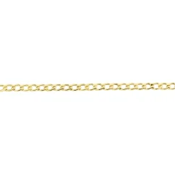 Bracelet Iris Or Jaune Maille Gourmette