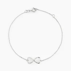 Bracelet Irmela Or Blanc Diamant