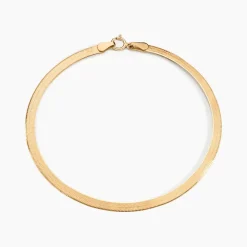 Bracelet Ivria Maille Heringbone Or Jaune|Marc Orian Discount