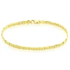 Bracelet Ivy Maille Haricot Or Jaune