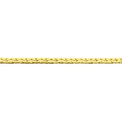 Bracelet Ivy Maille Haricot Or Jaune