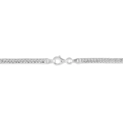 Bracelet Izel Maille Anglaise Or Blanc|Marc Orian