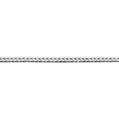 Bracelet Izel Maille Anglaise Or Blanc|Marc Orian