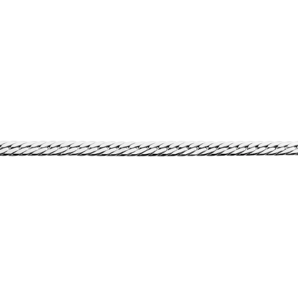 Bracelet Izel Maille Anglaise Or Blanc|Marc Orian