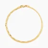 Bracelet Izel Maille Anglaise Or Jaune