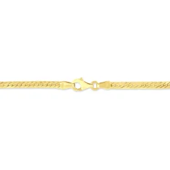 Bracelet Izel Maille Anglaise Or Jaune