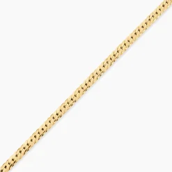Bracelet Izel Maille Anglaise Or Jaune