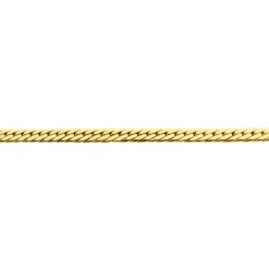 Bracelet Izel Maille Anglaise Or Jaune