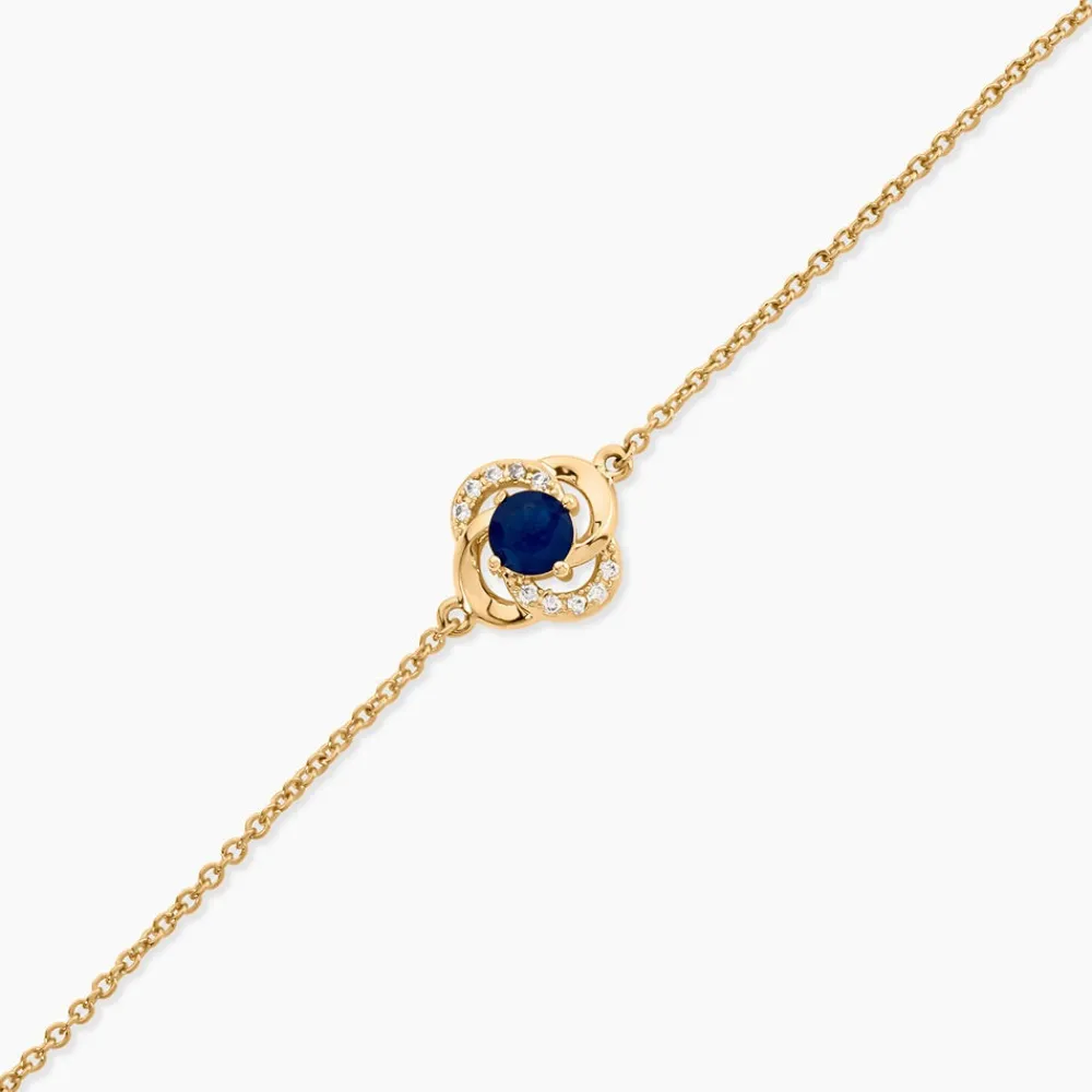 Bracelet Jaana Plaqué Or Jaune Verre Oxyde De Zirconium|Marc Orian Outlet