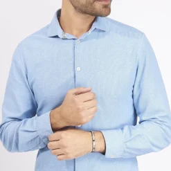 Bracelet Jack Acier Blanc Noir|Marc Orian Discount