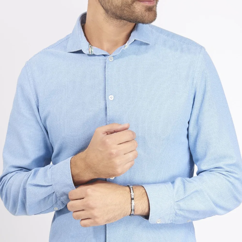 Bracelet Jack Acier Blanc Noir|Marc Orian Discount