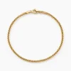 Bracelet Jany Maille Palmier Or Jaune