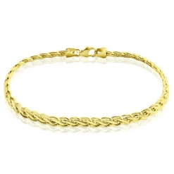 Bracelet Jayna Maille Palmier Or Jaune|Marc Orian Clearance