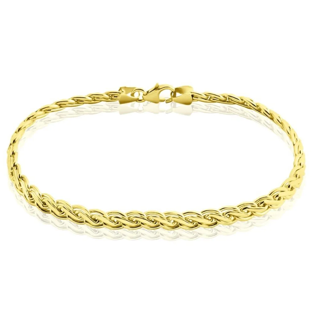 Bracelet Jayna Maille Palmier Or Jaune|Marc Orian Clearance