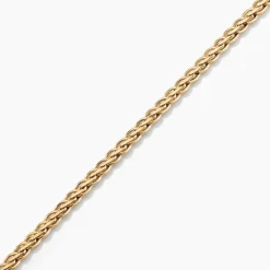 Bracelet Jayna Maille Palmier Or Jaune