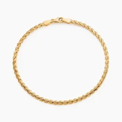 Bracelet Jayna Maille Palmier Or Jaune