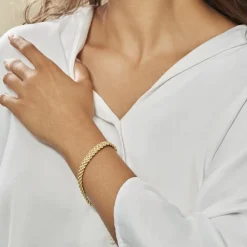 Bracelet Jerry Maille Corde Or Jaune|Marc Orian