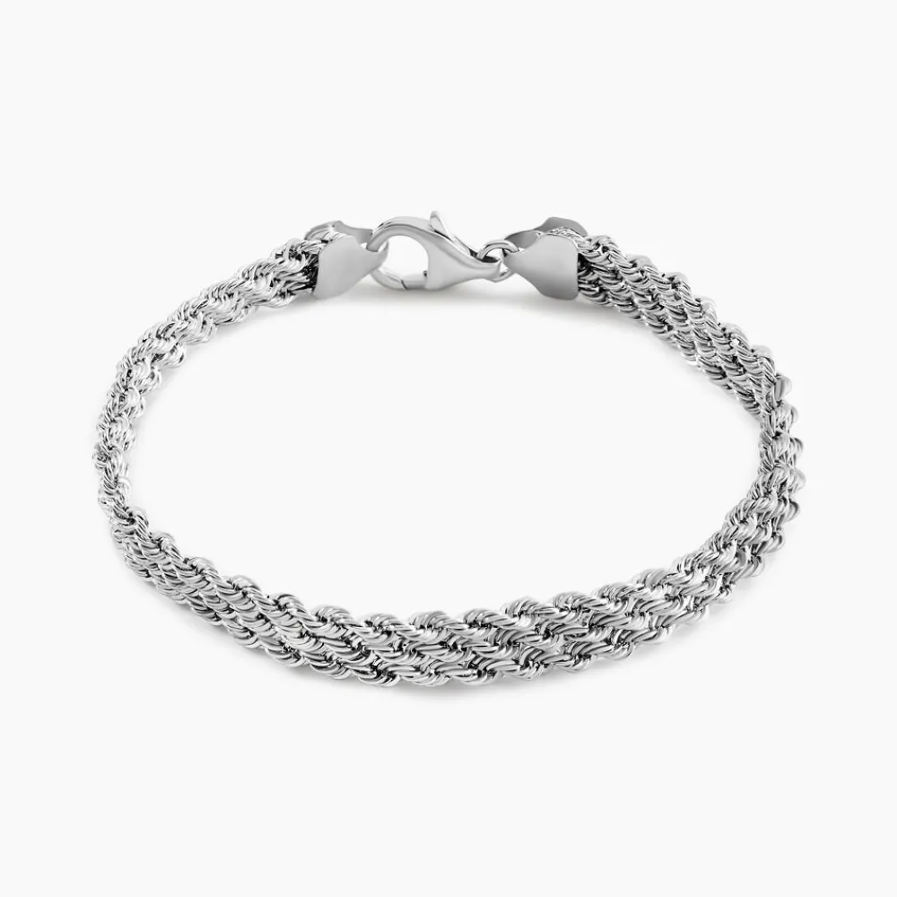 Bracelet Jerry Maille Corde Or Blanc|Marc Orian Sale