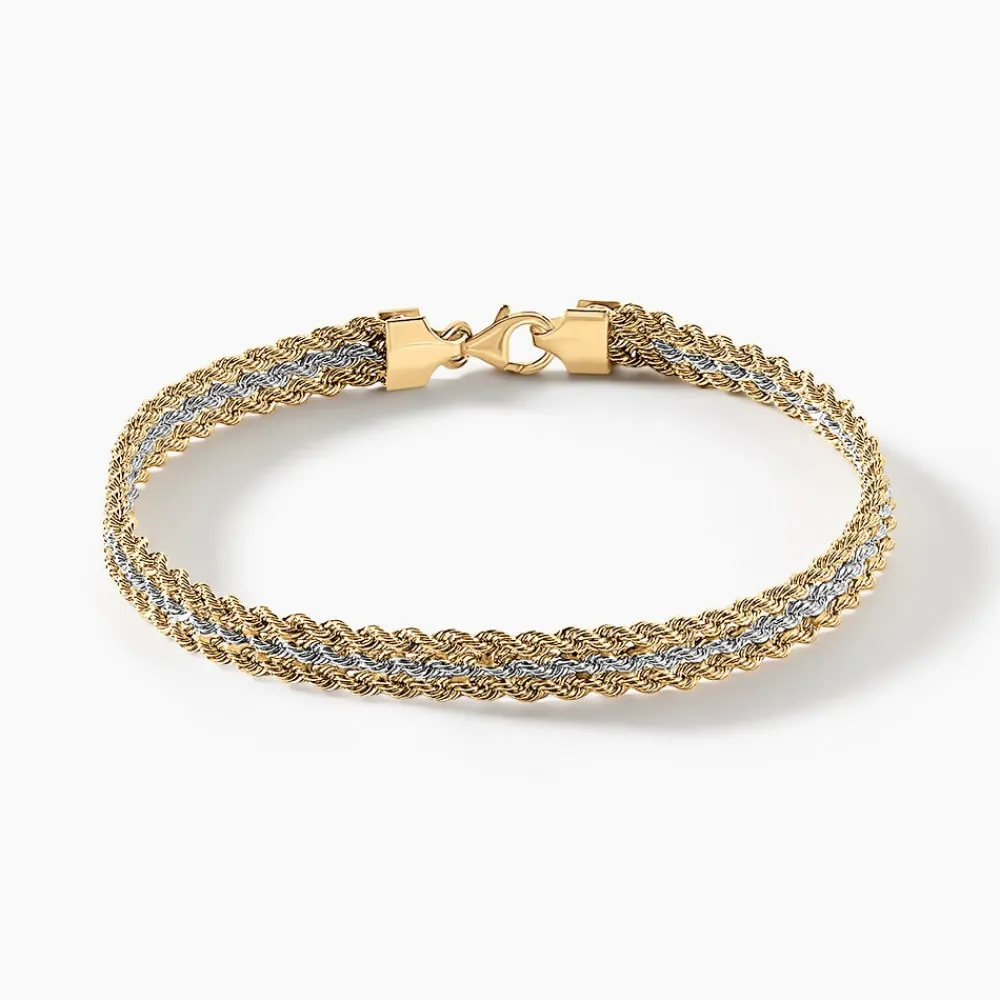 Bracelet Jerry Maille Corde 3 Rangs|Marc Orian Discount