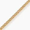 Bracelet Jerry Maille Corde 2 Rangs Or Jaune