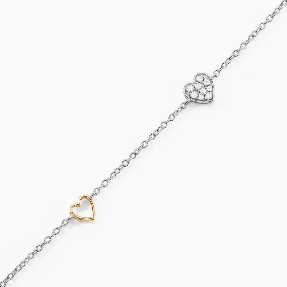 Bracelet Joia Or Jaune Argent Blanc Oxyde De Zirconium|Marc Orian Clearance
