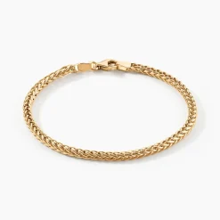 Bracelet Jolien Maille Spiga Or Jaune