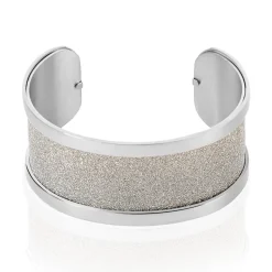 Bracelet Jonc Acier Blanc|IMAGINE Discount