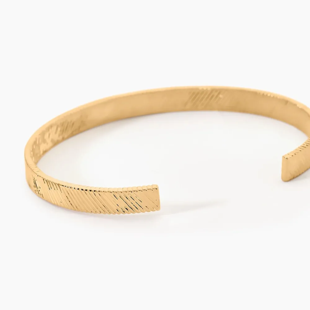 Bracelet Jonc Adelaide Plaqué Or Jaune|Marc Orian