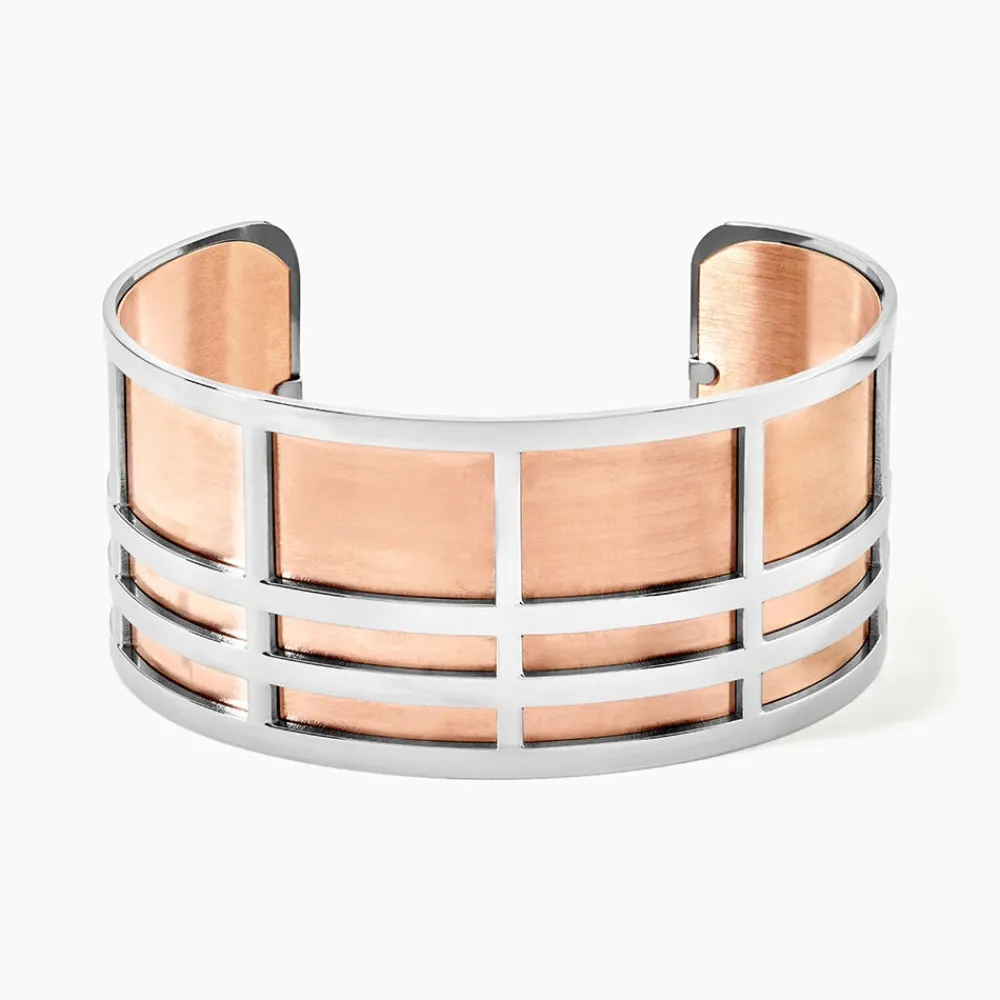 Bracelet Jonc Andria Acier Blanc|IMAGINE Outlet