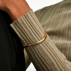Bracelet Jonc Anselma Plaqué Or Jaune|Marc Orian Online