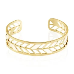 Bracelet Jonc Azat Acier Jaune|IMAGINE Sale