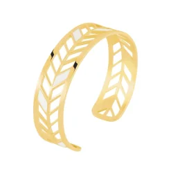 Bracelet Jonc Azat Acier Jaune|IMAGINE Sale