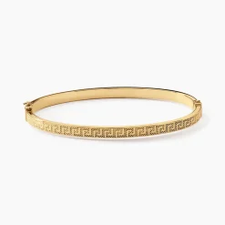Bracelet Jonc Capucina Grec Or Jaune