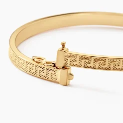 Bracelet Jonc Capucina Grec Or Jaune