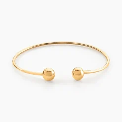 Bracelet Jonc Davina Boules Or Jaune