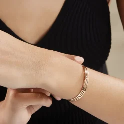Bracelet Jonc Edmoneae Plaqué Or Jaune|Marc Orian Hot