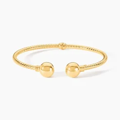 Bracelet Jonc Eleazar Or Jaune