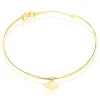 Bracelet Jonc Ida Nuage Or Jaune