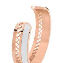 Bracelet Jonc Victoriano Acier Rose Strass|IMAGINE New