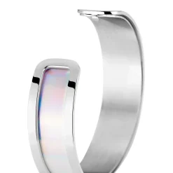 Bracelet Jonc Kayssi Acier Blanc|IMAGINE Discount