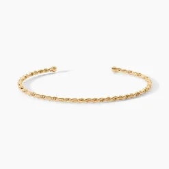 Bracelet Jonc Lou Plaqué Or Jaune|Marc Orian