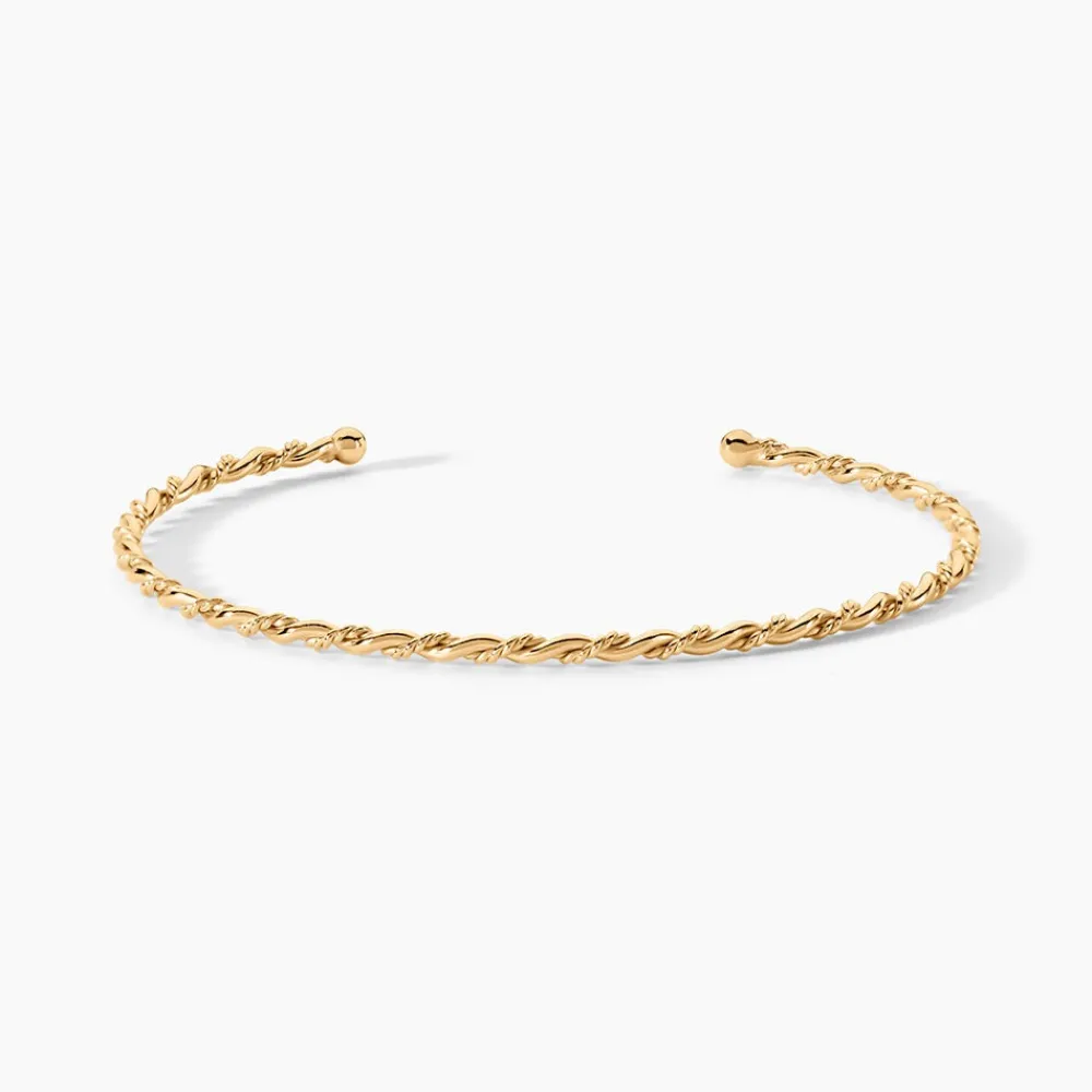Bracelet Jonc Lou Plaqué Or Jaune|Marc Orian