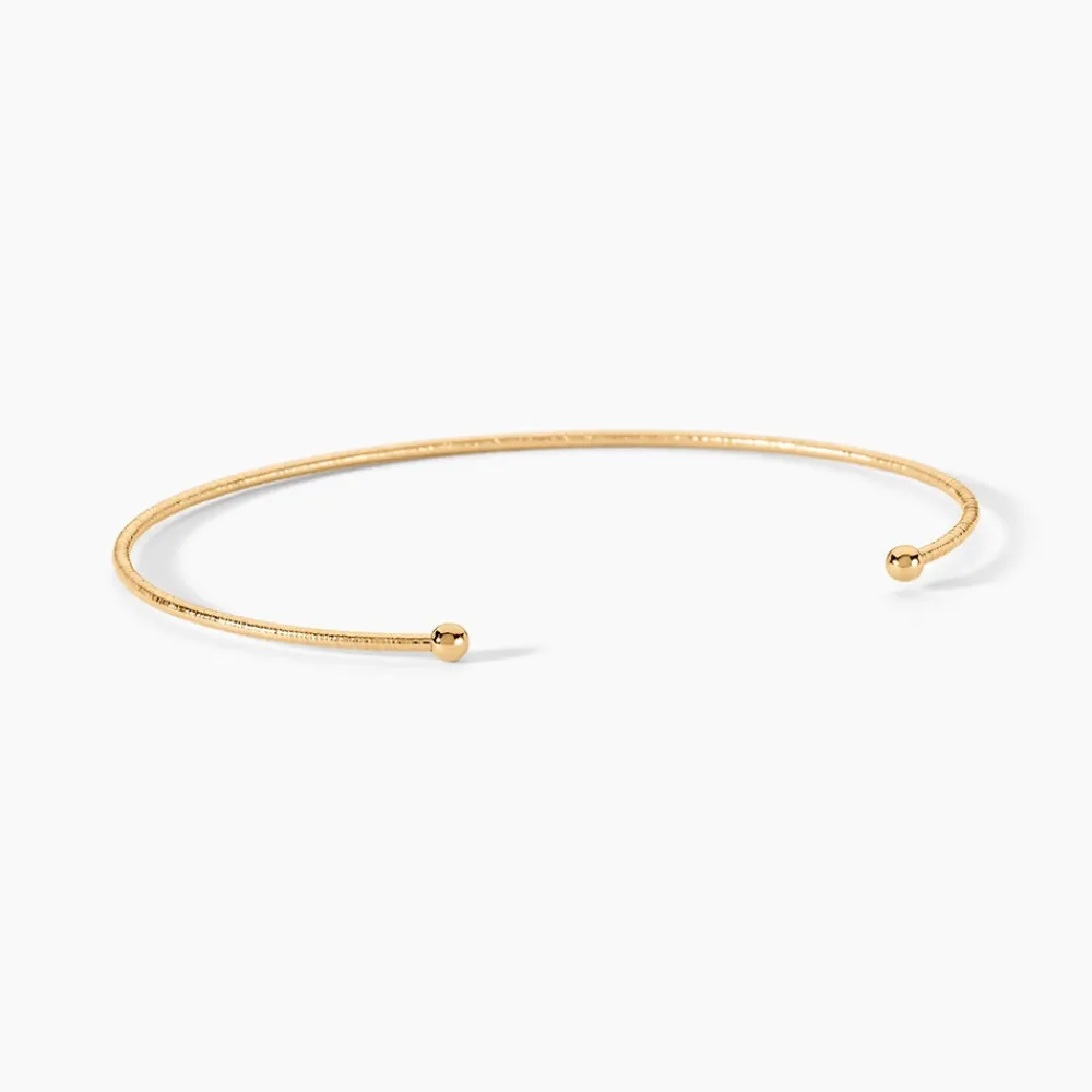 Bracelet Jonc Lou Plaqué Or Jaune|Marc Orian Clearance
