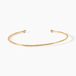 Bracelet Jonc Lou Plaqué Or Jaune|Marc Orian Online
