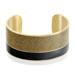 Bracelet Jonc Marie-adelaide Acier Jaune|IMAGINE New