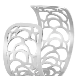 Bracelet Jonc Meyline Acier Blanc Strass|IMAGINE Online
