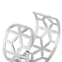 Bracelet Jonc Milda Acier Blanc