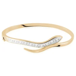 Bracelet Jonc Reyyanae Plaqué Or Jaune Oxyde De Zirconium|Marc Orian Outlet